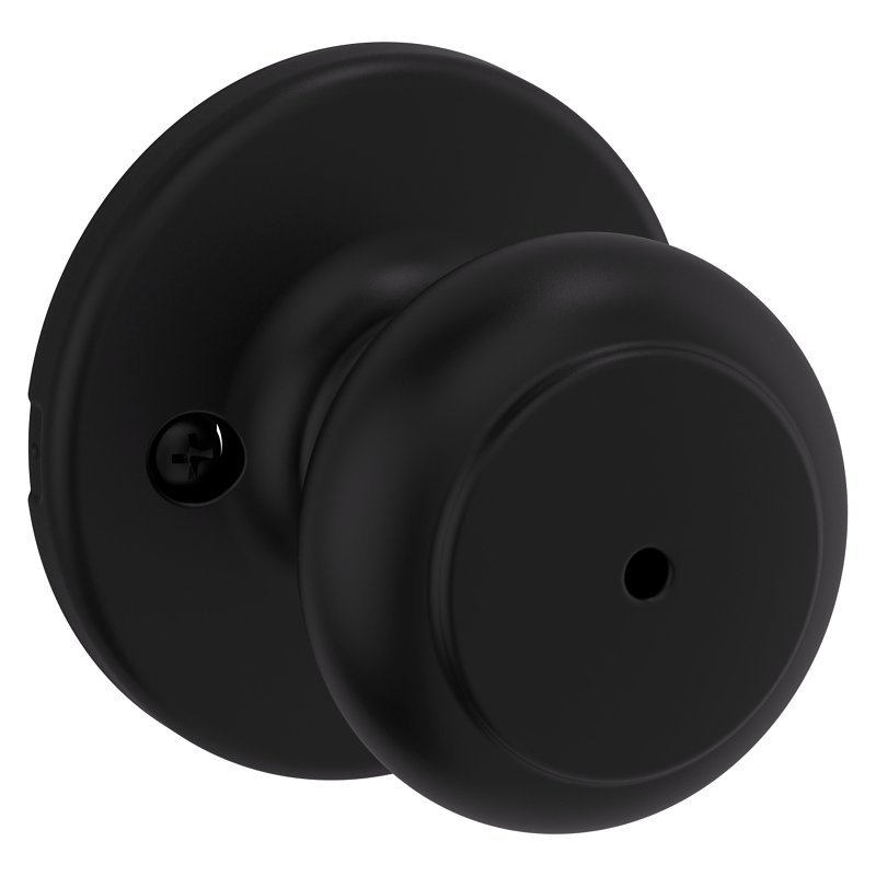 [2204659] COVE KNOB PRIVACY MATTE BLACK 