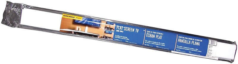 COVER CORD FLATSCREEN 48IN WHT