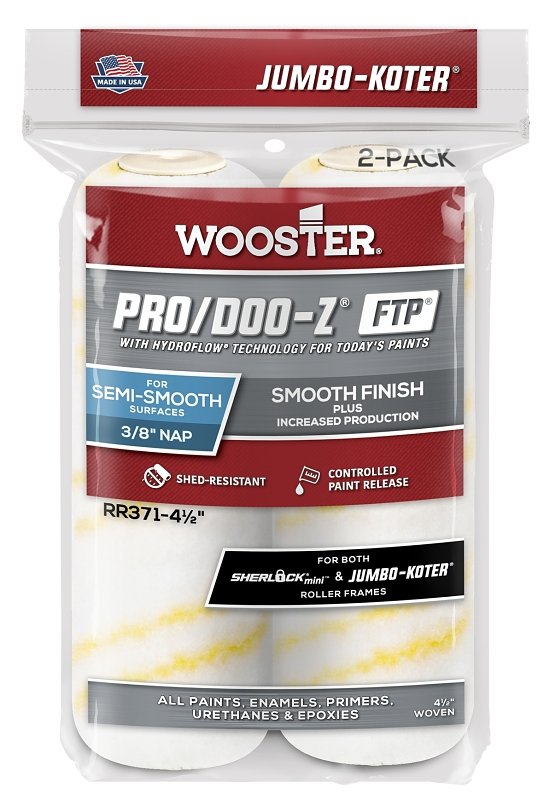 COVER PAINT ROLLER 4-1/2IN    