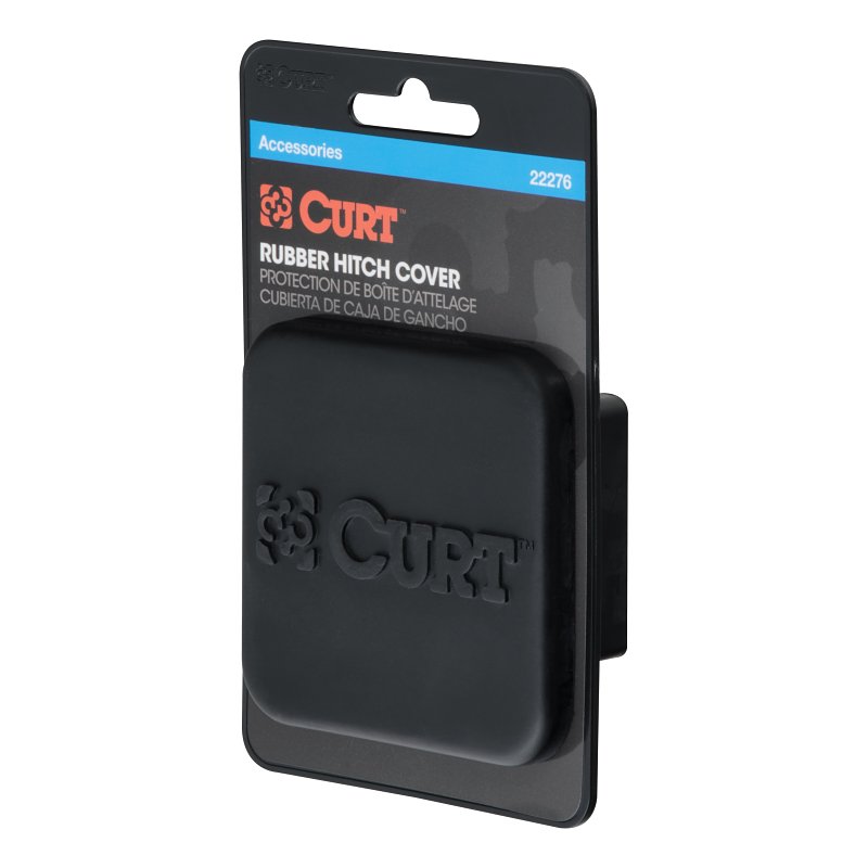 COVER TUBE HITCH RUBBER 2IN   