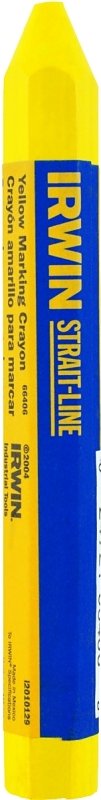 CRAYON LUMBER WTRPRF BK YELLOW