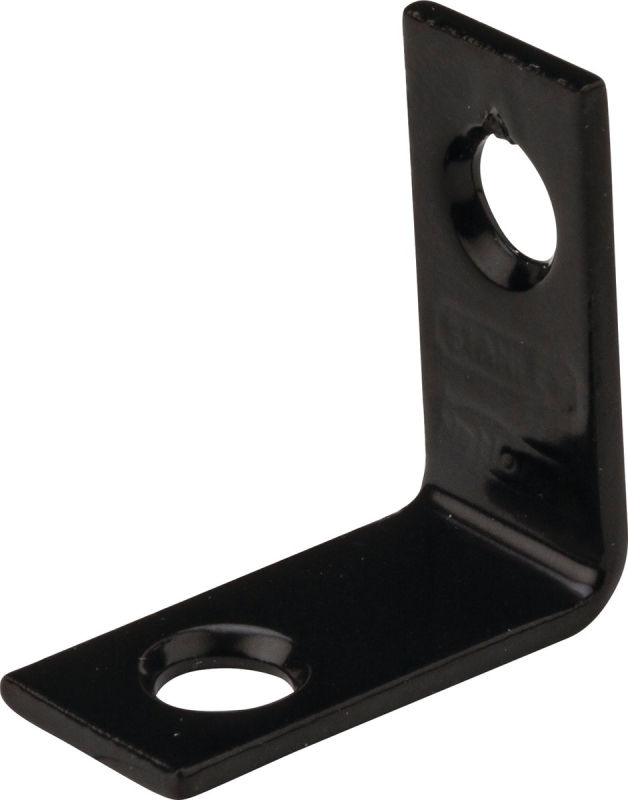 CRNR BRACE 1X1/2IN BLK        