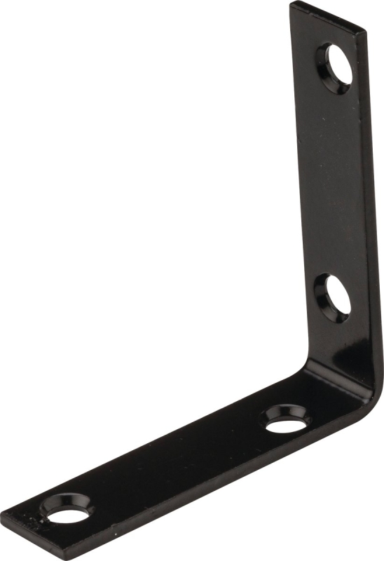 CRNR BRACE 2-1/2X5/8IN BLK    