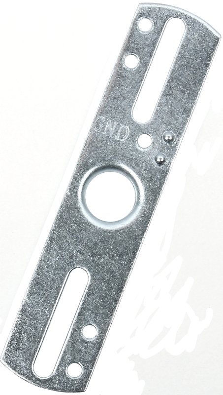 CROSSBAR 4IN FLAT 1/4 IP ZINC 