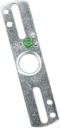 CROSSBAR 4IN FLAT 3/8 IP ZINC 