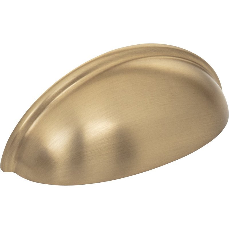 CUP PULL SATIN BRZ 3-11/16IN  