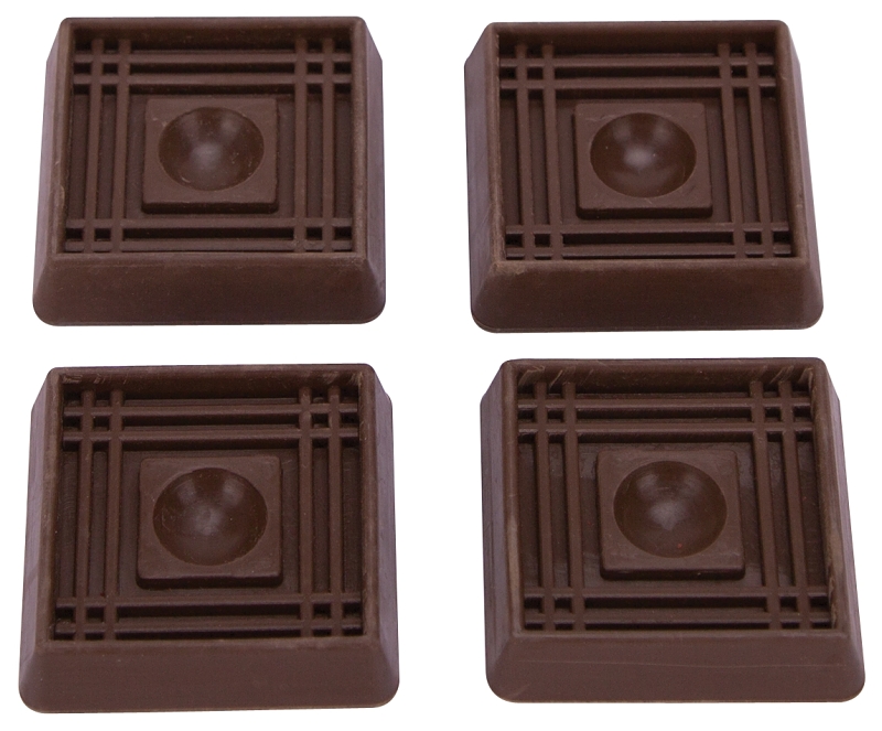 CUP SQUARE RUBBER 1-5/8IN BRN 