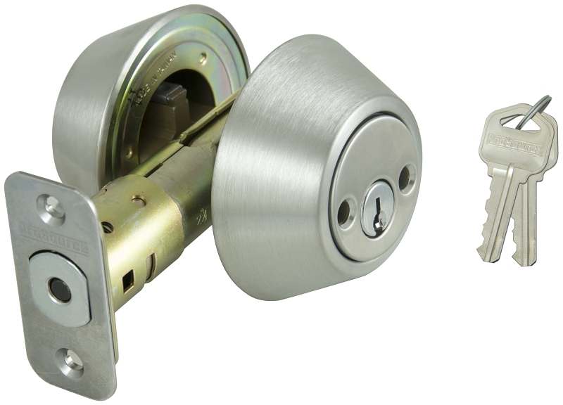 DEADBOLT DBL CYLINDER S/S KA3 