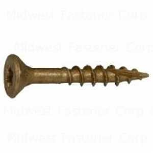 DECK SCREW EXT TAN NO9X1-1/4IN