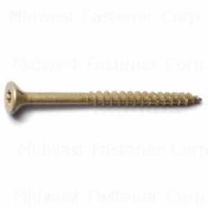 DECK SCREW EXT TAN NO9X2-1/2IN