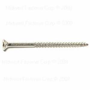 DECK SCREW EXTR SS NO10 X 3IN 