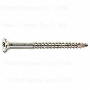 DECK SCREW EXTR SS NO9X2-1/2IN