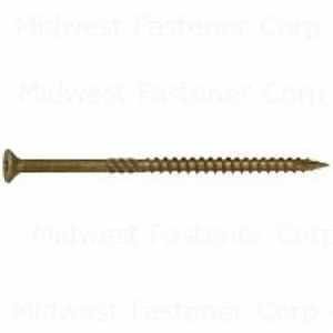 [4534343] DECK SCREW EXTR TAN NO10 X 4IN