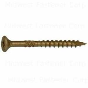 [4534111] DECK SCREW EXTR TAN NO9 X 2IN 