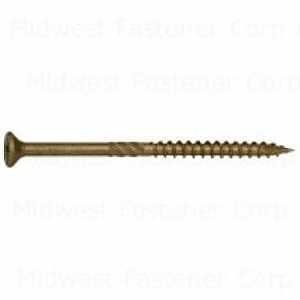 DECK SCREW EXTR TAN NO9 X 3IN 