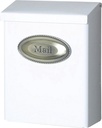 DESIGNER VERT LOCK STEEL WHITE