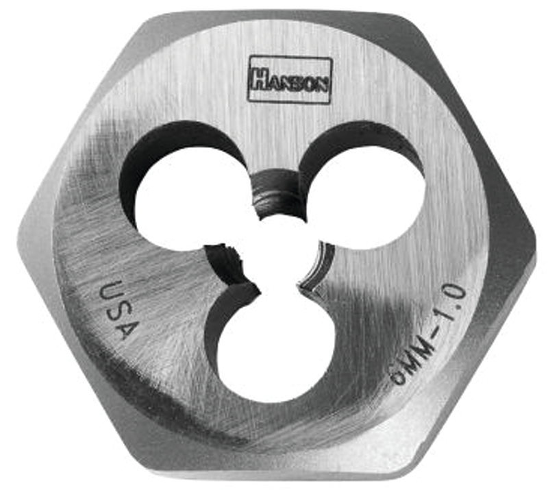 DIE HEXAGON 6MM-1MM METRIC HCS