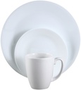 DINNERWARE 16PC FROST WHITE   