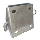 DOCK HINGE STL GALV 5X5X1/8IN 