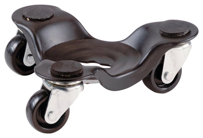 DOLLY FURNITURE 3WHL BLK 6IN  