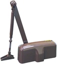 DOOR CLOSER RES 30 IN BROWN   