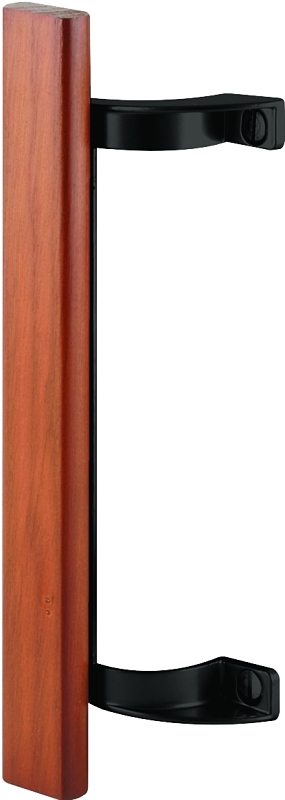 DOOR HANDLE PATIO WOOD/BLK    