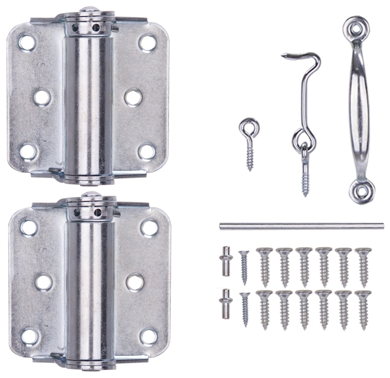 DOOR HINGE SCREEN SET ADJ ZINC