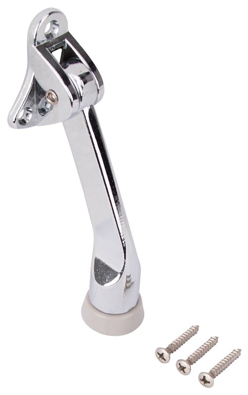 DOOR HOLD KICK DOWN 4IN CHROME