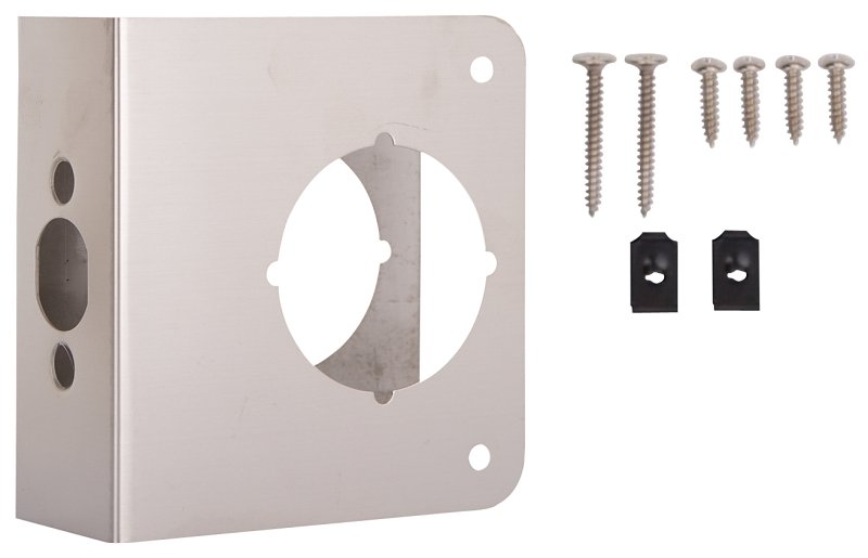 DOOR REINFORCR 4-1/4X4-1/2 NIC