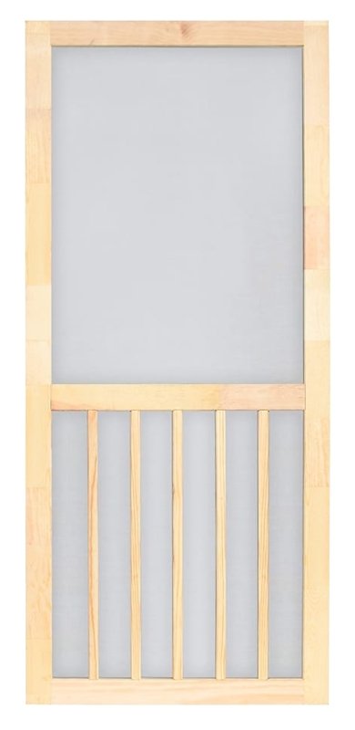 [2850089] DOOR SCREEN 5-BAR WOOD 30X80IN