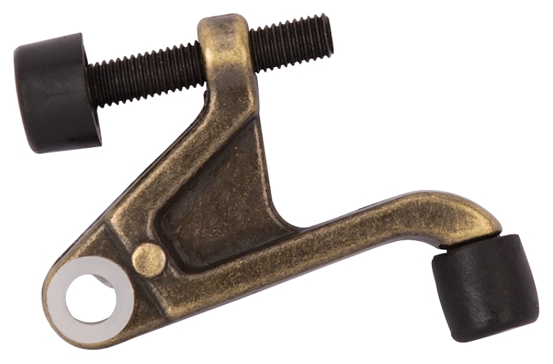 DOOR STOP HD HNGE PIN ANT BRS 