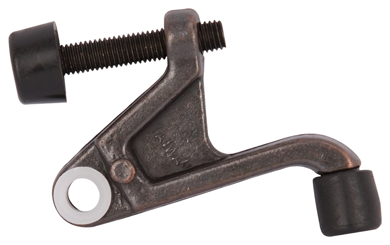 DOOR STOP HD HNGE PIN VEN BRNZ