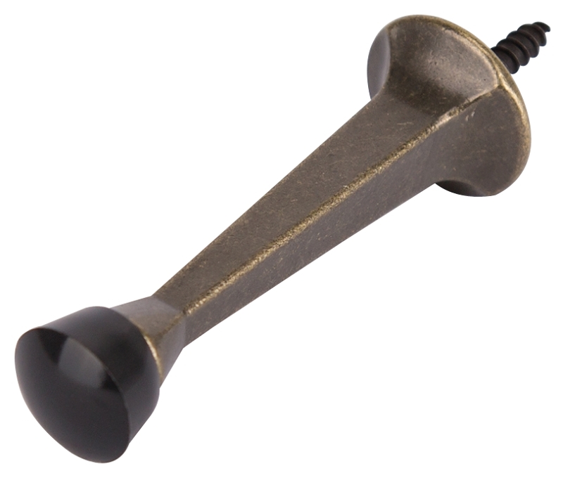 DOOR STOP RIGID 3IN ANT BRS   