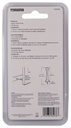 DOOR STOP RIGID 3IN SAT NIC   