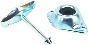 DOOR STOP STRAIGHT 3IN        