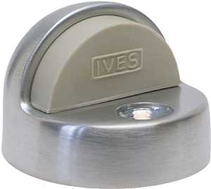 DOORSTOP FLOOR DOME ALUM ANOD 