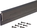 DOORSWEEP ALUM/RUBR BRNZ 36 IN