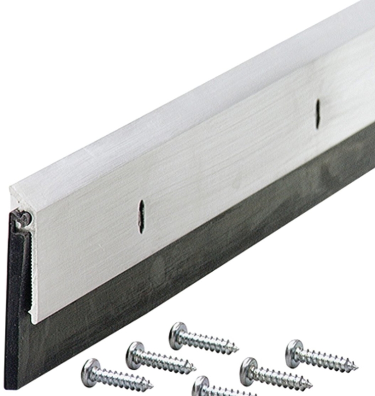 DOORSWEEP ALUM/RUBR MILL 48IN 