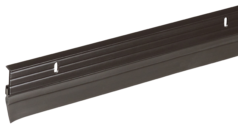 DOORSWEEP ALUM/VINYL BRWN 36IN