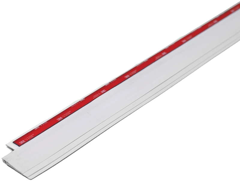 DOORSWEEP VINYL SLFADH BR 36IN