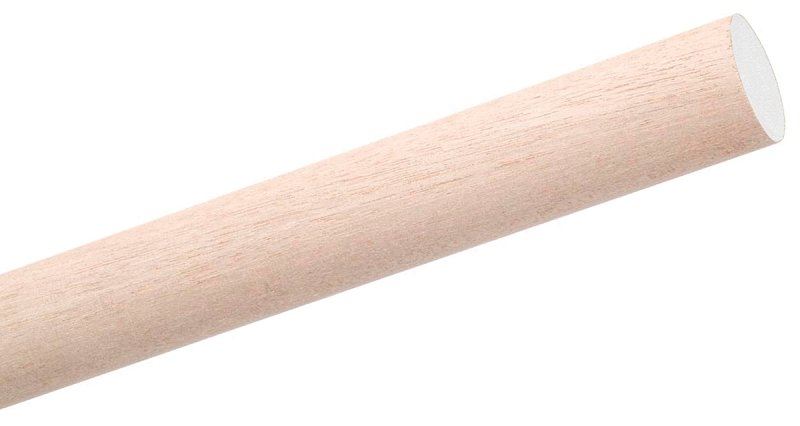 [4441523] DOWEL HARDWOOD ROUND 1/2X48IN 