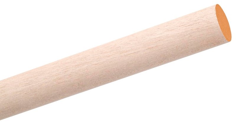 [4447074] DOWEL HARDWOOD ROUND 1X48IN   