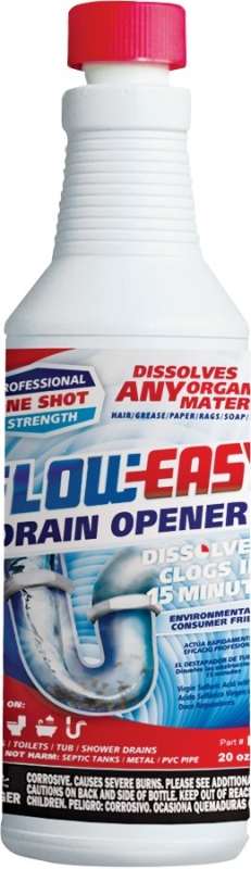 DRAIN CLEANER FLOWEASY 20OZ   