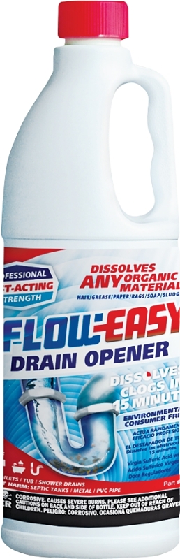 DRAIN CLEANER FLOWEASY QUART  