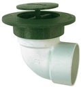 DRAIN EMITTER POPUP W-ELBOW   