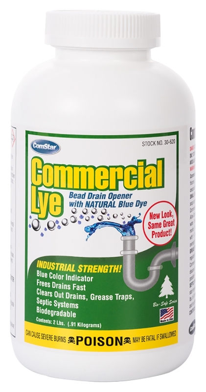DRAIN OPEN LYE COMMERCIAL 2LB 