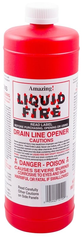 [4634788] DRAIN OPENER LIQ FIRE 32OZ    