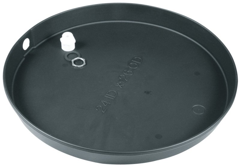 DRAIN PAN PLASTIC 24IN        
