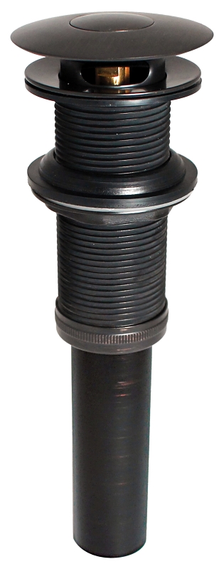 DRAIN PBTN W/O OVERFLOW BRONZE