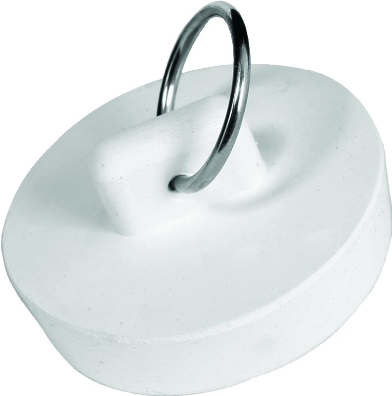 DRAIN STOPPER WHT 1-5/8-1-3/4 